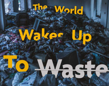 world wakes up to waste journal cover