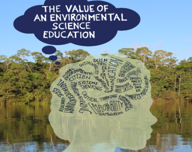 value of an environmental science education journal cover
