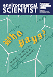 Who pays environmentalSCIENTIST cover image